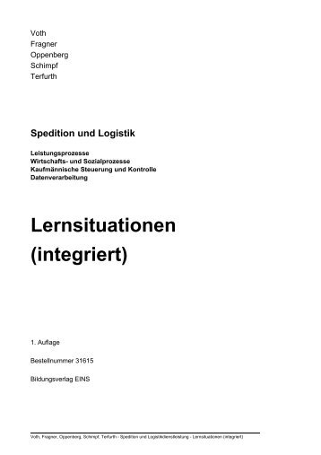 Lernsituationen (integriert) - Plantyn