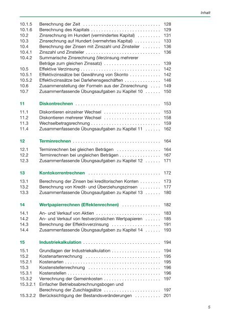 KaufmÃ¤nnisches Rechnen fÃ¼r berufliche Schulen - Bildungsverlag ...