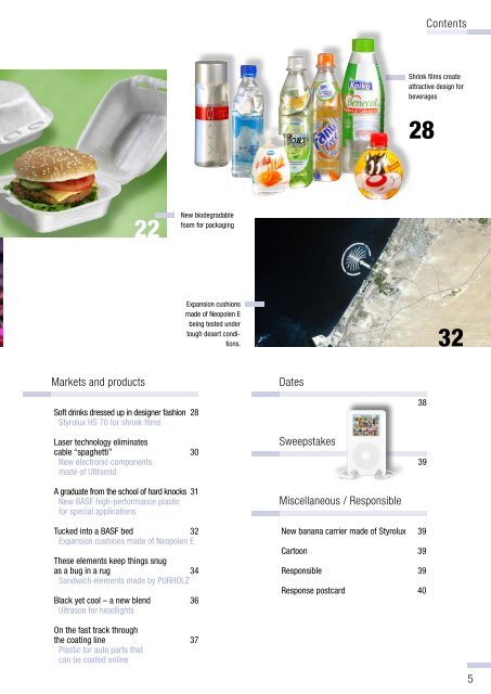 plastics - The customer magazine from BASF 2/2007