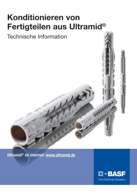 Konditionieren von Fertigteilen aus Ultramid - BASF Plastics Portal