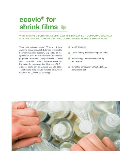 ecovio - BASF Plastics Portal
