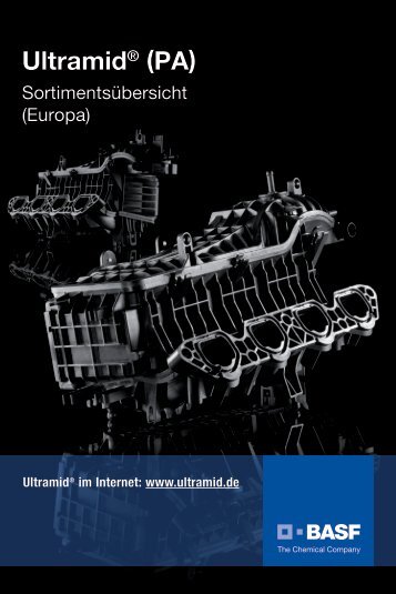 Ultramid (PA) - SortimentsÃ¼bersicht (Europa) - BASF Plastics Portal