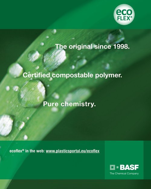 ecoflexÂ® Brochure - BASF Plastics Portal