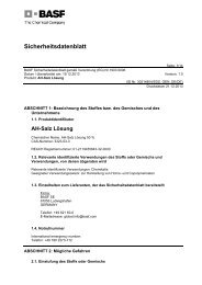 AH-Salz Lösung - BASF Plastics Portal