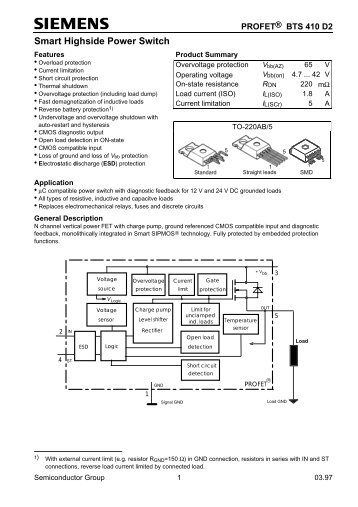 Smart Highside Power Switch