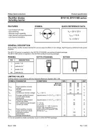 Rectifier diodes Schottky barrier