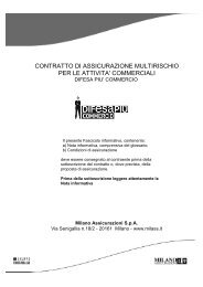 Fascicolo Informativo Difesa Piu Commercio - plataroti assicurazioni