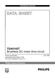 Brushless DC motor drive circuit