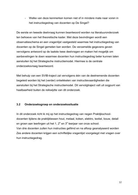 Instructie in de steigers - Stichting Platforms VMBO