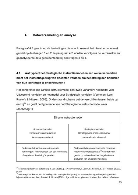 Instructie in de steigers - Stichting Platforms VMBO