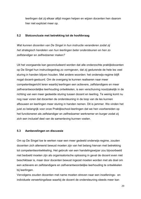 Instructie in de steigers - Stichting Platforms VMBO
