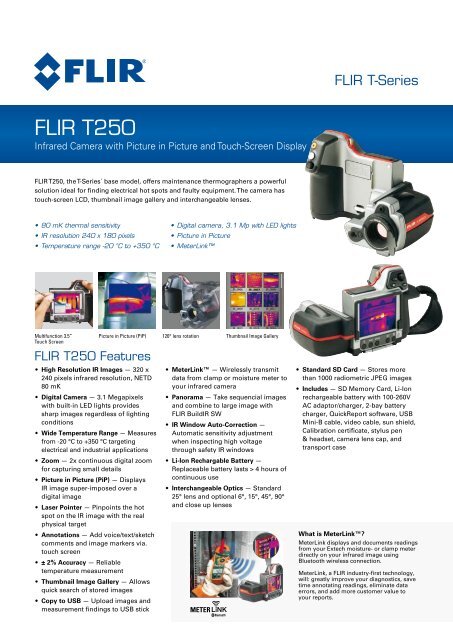 FLIR T250 - Flir Systems