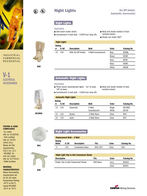 Cut Sheet - Platt Electric Supply