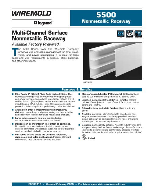 How to Install Wiremold Nonmetallic Raceway 