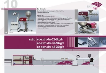 extru co-extruder-22-8kg/h co-extruder-30-18kg/h ... - extrunet