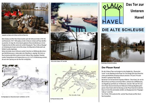 DIE ALTE SCHLEUSE - Plaue Havel