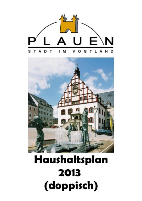 Haushaltsplan 2013 - Plauen