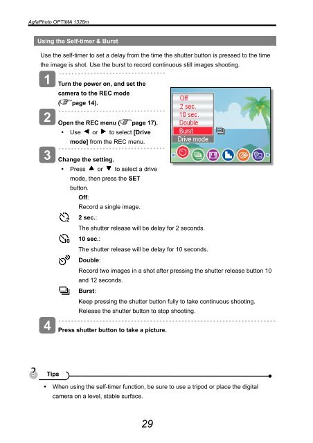 AgfaPhoto OPTIMA 1328m User manual - plawa