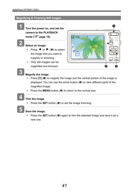 AgfaPhoto OPTIMA 1328m User manual - plawa