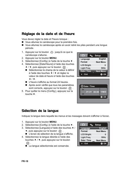 AgfaPhoto DV-5000HD Manual d'utilisateur - plawa