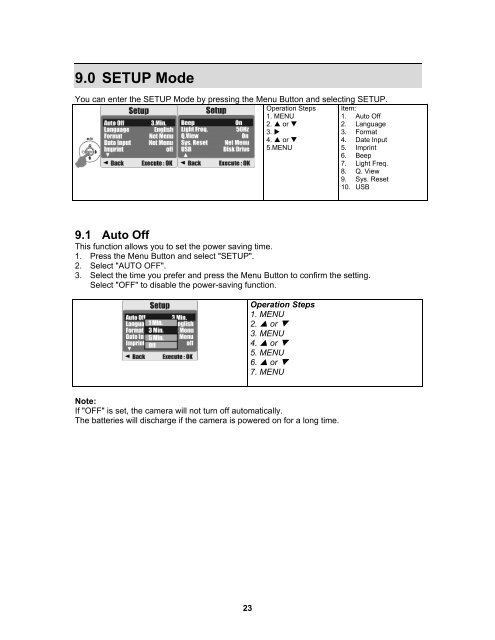 AgfaPhoto sensor 530s User manual - plawa