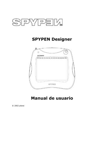 SPYPEN Designer Manual de usuario - plawa