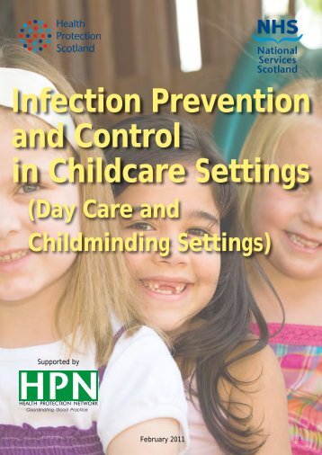 Infection Prevention and Control in Childcare Settings - Play Scotland