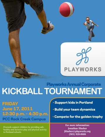 KICKBALL TOURNAMENT - Playworks