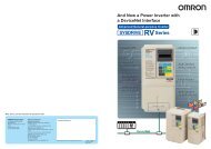 RV-series Inverters - PLCeasy