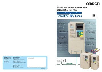 RV-series Inverters - PLCeasy