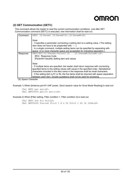 V750-series UHF RFID System User's Manual - PLCeasy