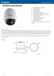 GV-SD200 Indoor Speed Dome