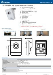 GV-CBW220 2MP H.264 Wireless Cube IP Camera