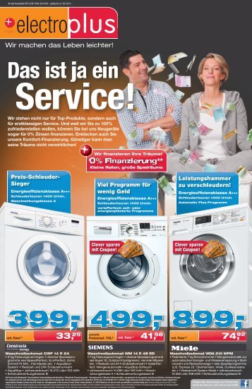 Prospekt electroplus PLAG KW23-2014 "Das ist ja ein Service!"