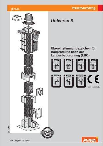 Anleitung Universo S - Plewa