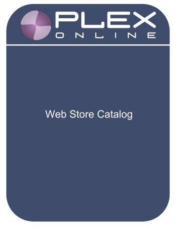 Web Store Catalog - Plex Systems