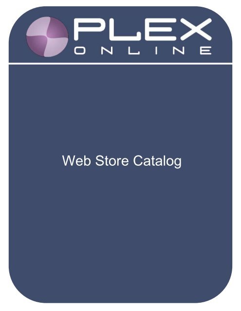 Web Store Catalog - Plex Systems