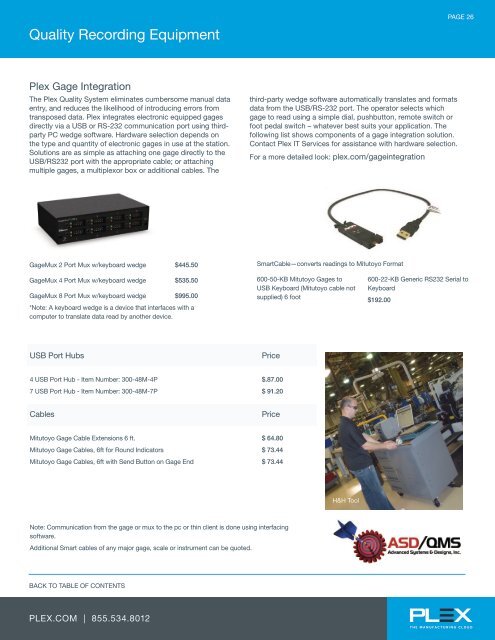 IT Solutions Catalog - Plex Systems