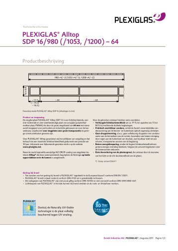 PLEXIGLAS Alltop SDP