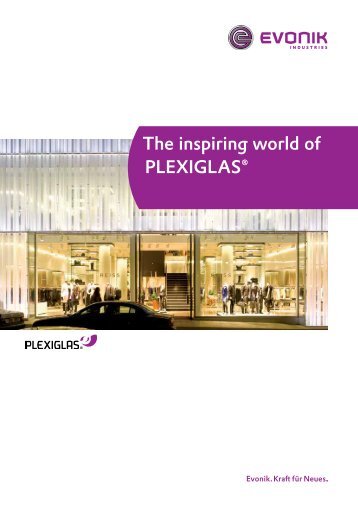 Inspiring world of PLEXIGLAS