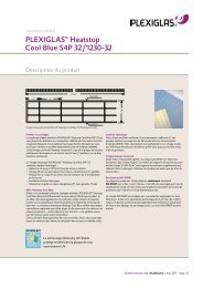 PLEXIGLAS HEATSTOPÂ® Cool Blue S4P