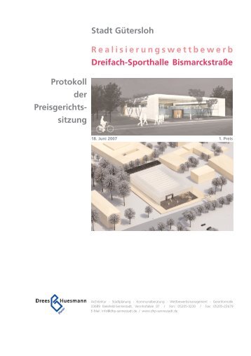 Realisierungswettbewerb Dreifach Sporthalle ... - Dhp-sennestadt.de