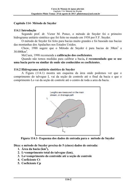 CapÃ­tulo 114 MÃ©todo de Snyder - Pliniotomaz.com.br