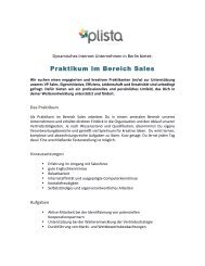 Sales Praktikum - plista