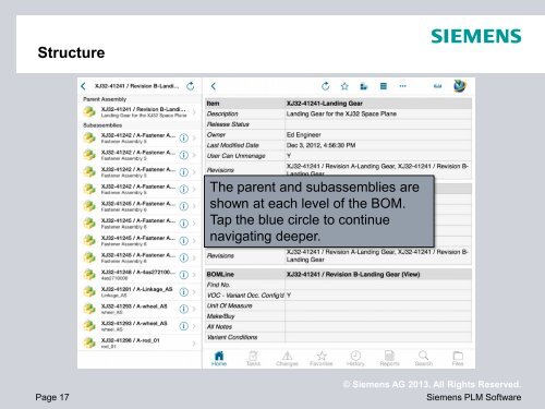 Teamcenter Mobility - Siemens PLM Software