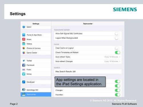 Teamcenter Mobility - Siemens PLM Software