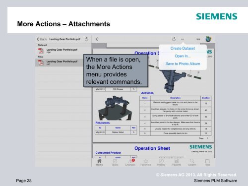 Teamcenter Mobility - Siemens PLM Software