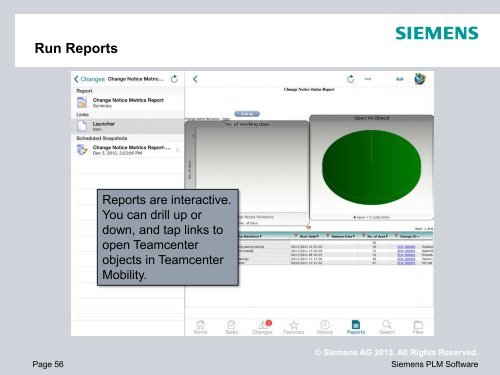 Teamcenter Mobility - Siemens PLM Software