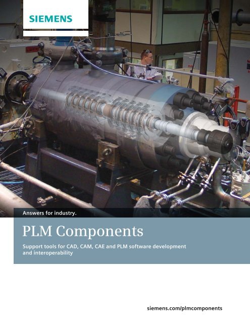 PLM Components Brochure - Siemens PLM Software