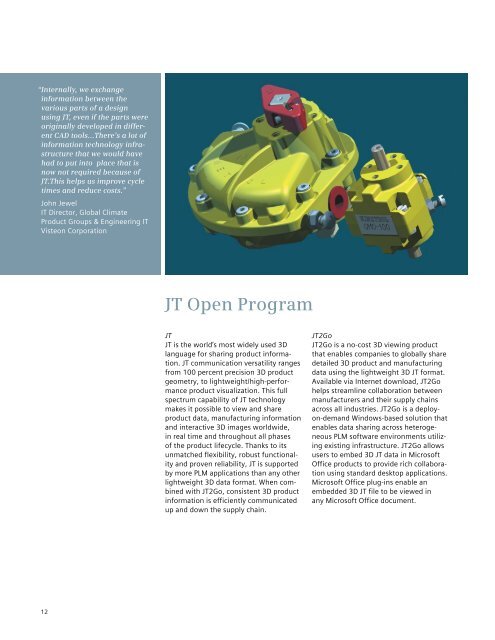 PLM Components Brochure - Siemens PLM Software